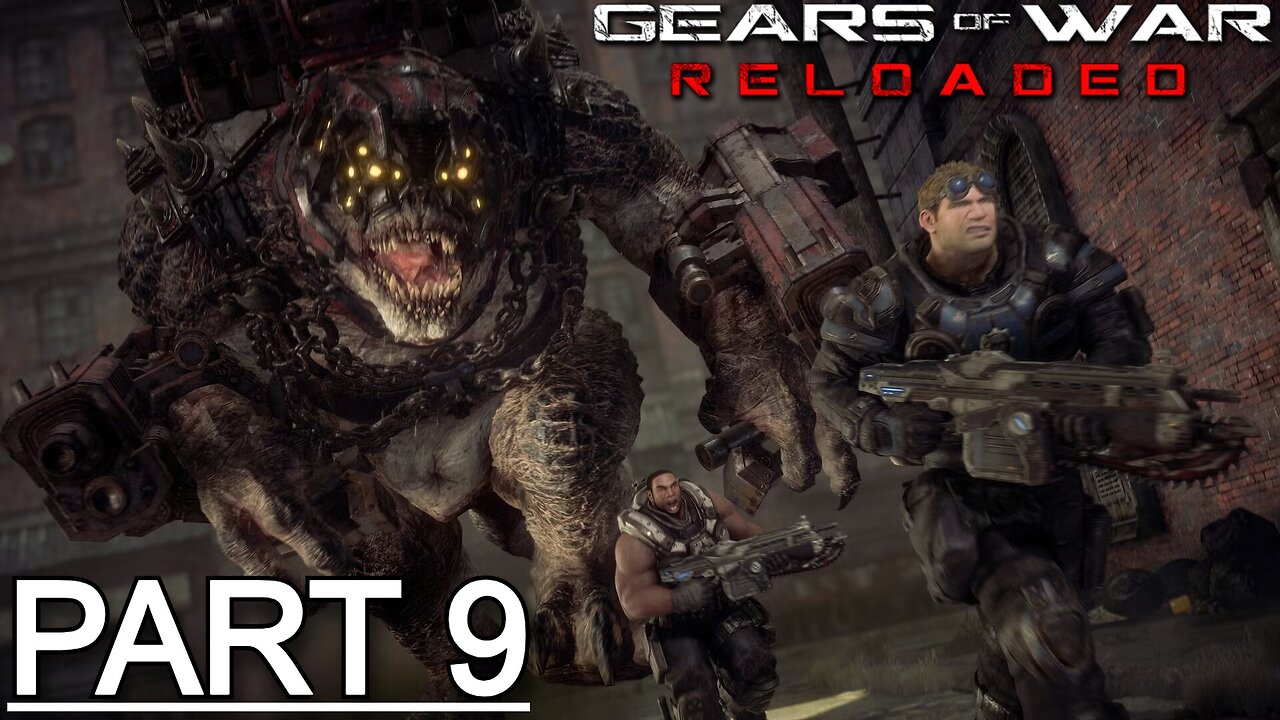 GEARS OF WAR RELOADED Gameplay Walkthrough Part 9 - No Commentary (Full Game) Act V: Desperation