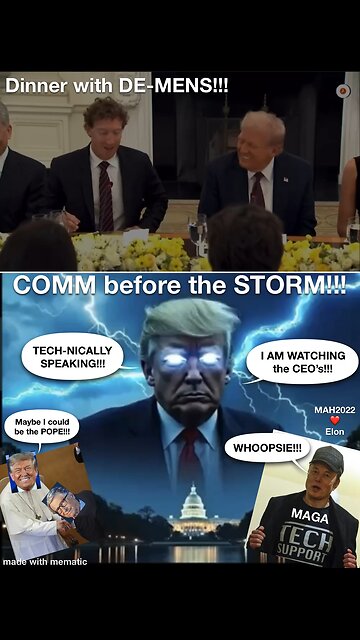 COMM before the STORM!!! TECH-NICALLY SPEAKING!!!