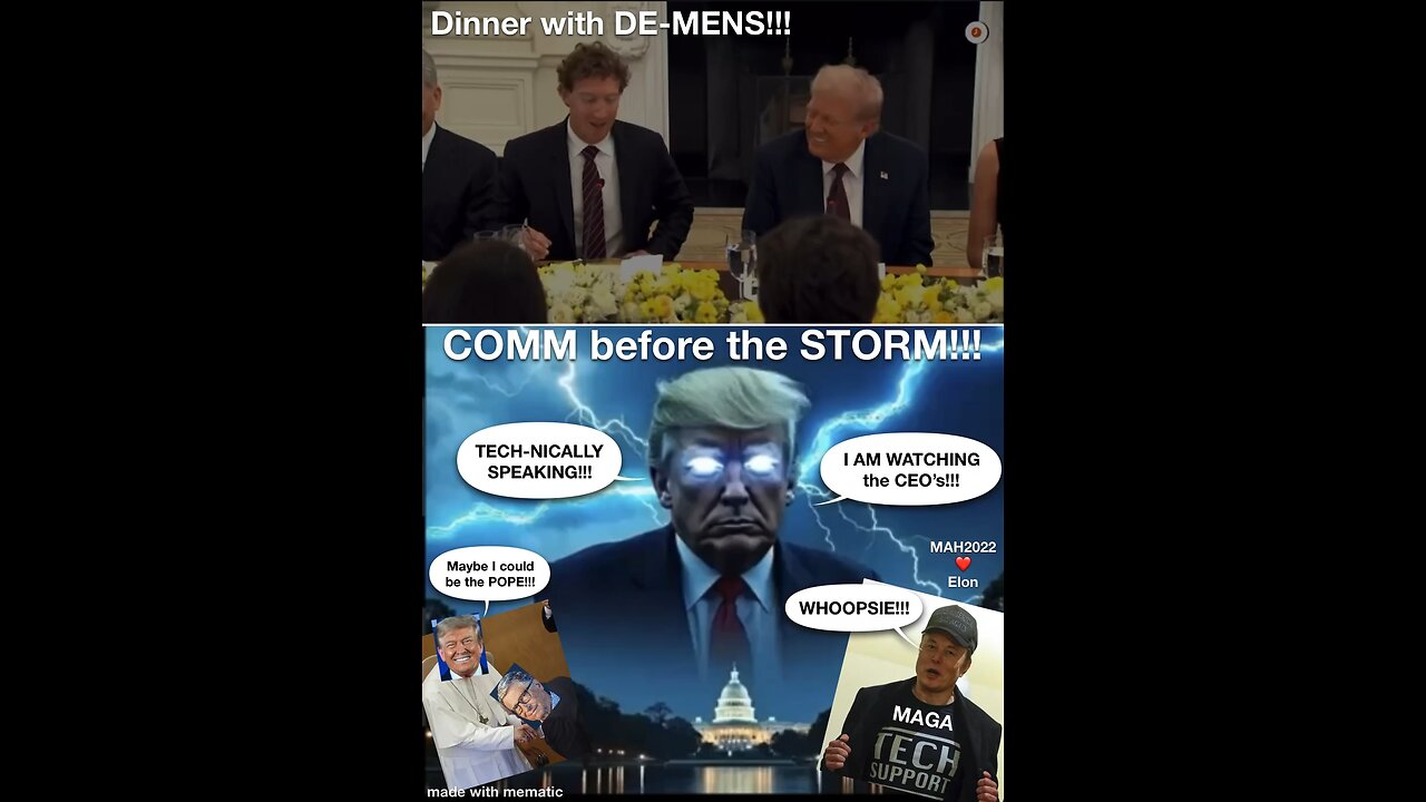 COMM before the STORM!!! TECH-NICALLY SPEAKING!!!