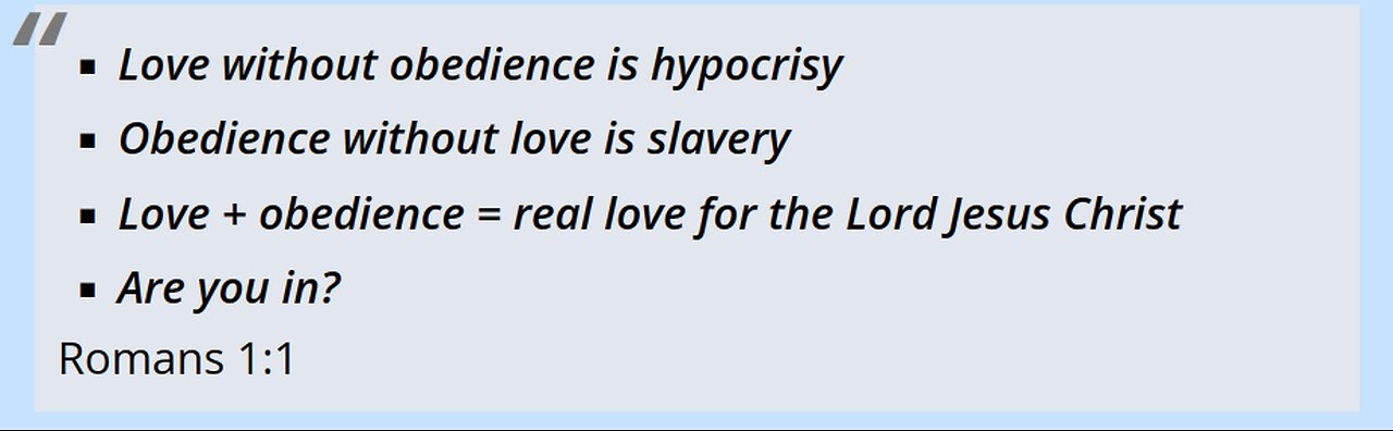 3 benefits of the love of God