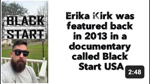 Erika Kirk was featured back in 2013 in a documentary called Black Start USA