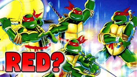 Why The TMNT Wore RED Bandanas