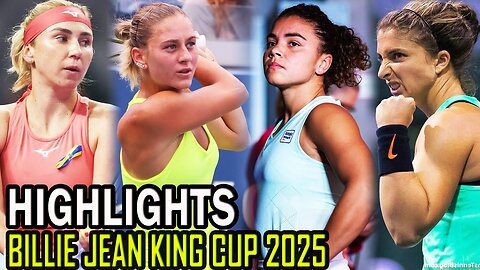 J.Paolini / S.Errani (ITA)vs M.Kostyuk / L.Kichenok (UKR) | 2025 Billie Jean King Cup