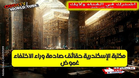 غموض مكتبة الإسكندرية: حقائق صادمة وراء الاختفاء #مكتبة_الإسكندرية #تاريخ #غموض