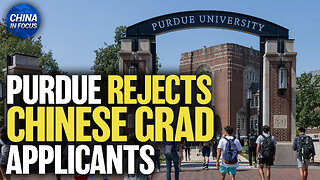 Purdue University Allegedly Rejects Chinese Graduate Student Applicants