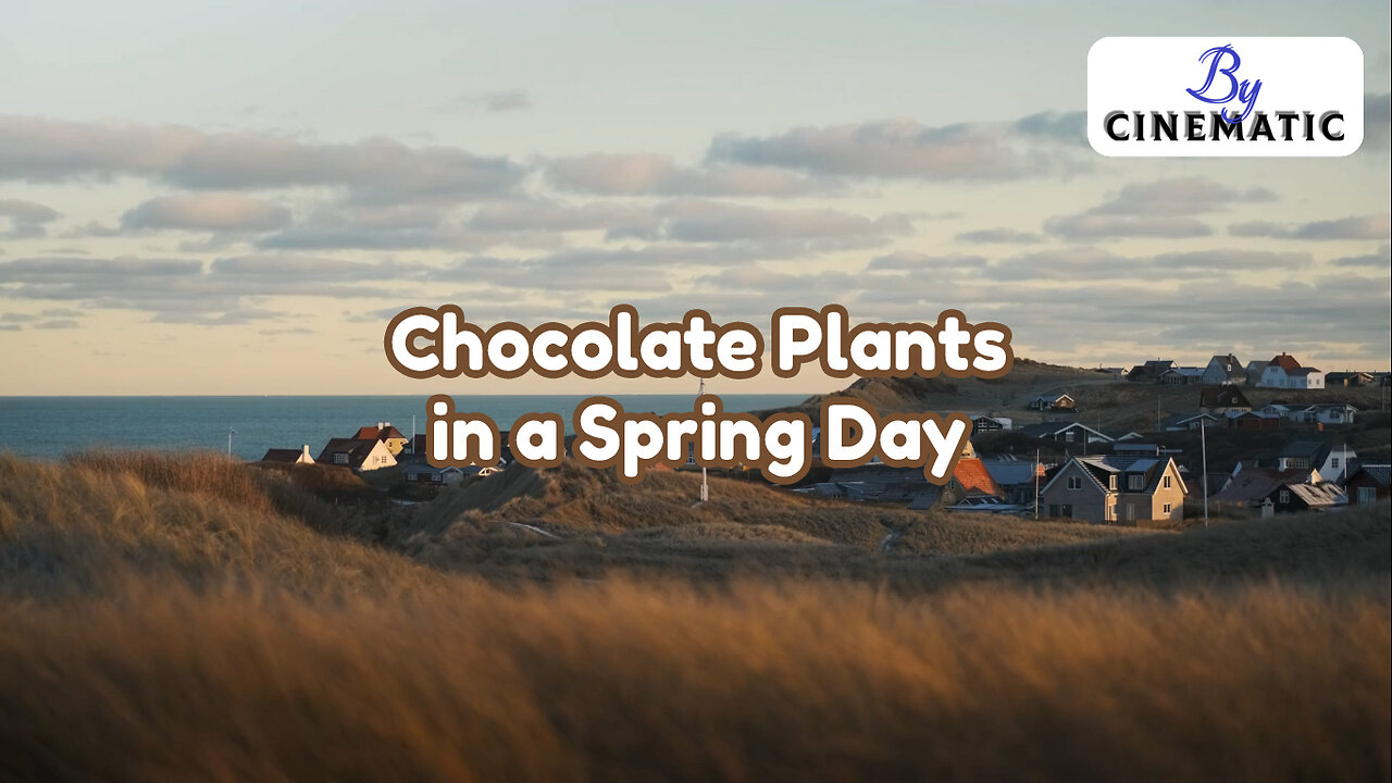 Chocolate Plants in a Spring Day