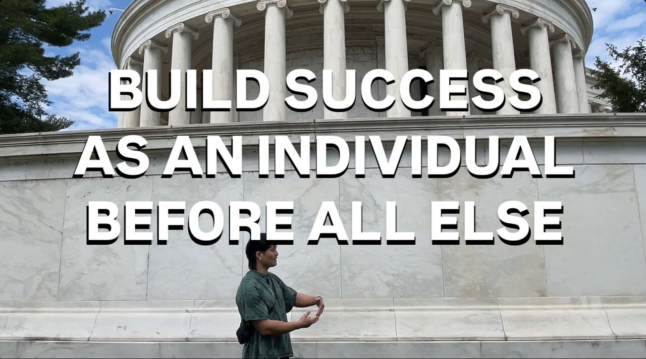 IF YOU WANT TO CHANGE THE WORLD, FIRST BECOME SUCCESSFUL