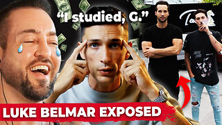 Fake Alpha Male Luke Belmar is a Cringe Tate Clone