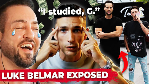Fake Alpha Male Luke Belmar is a Cringe Tate Clone