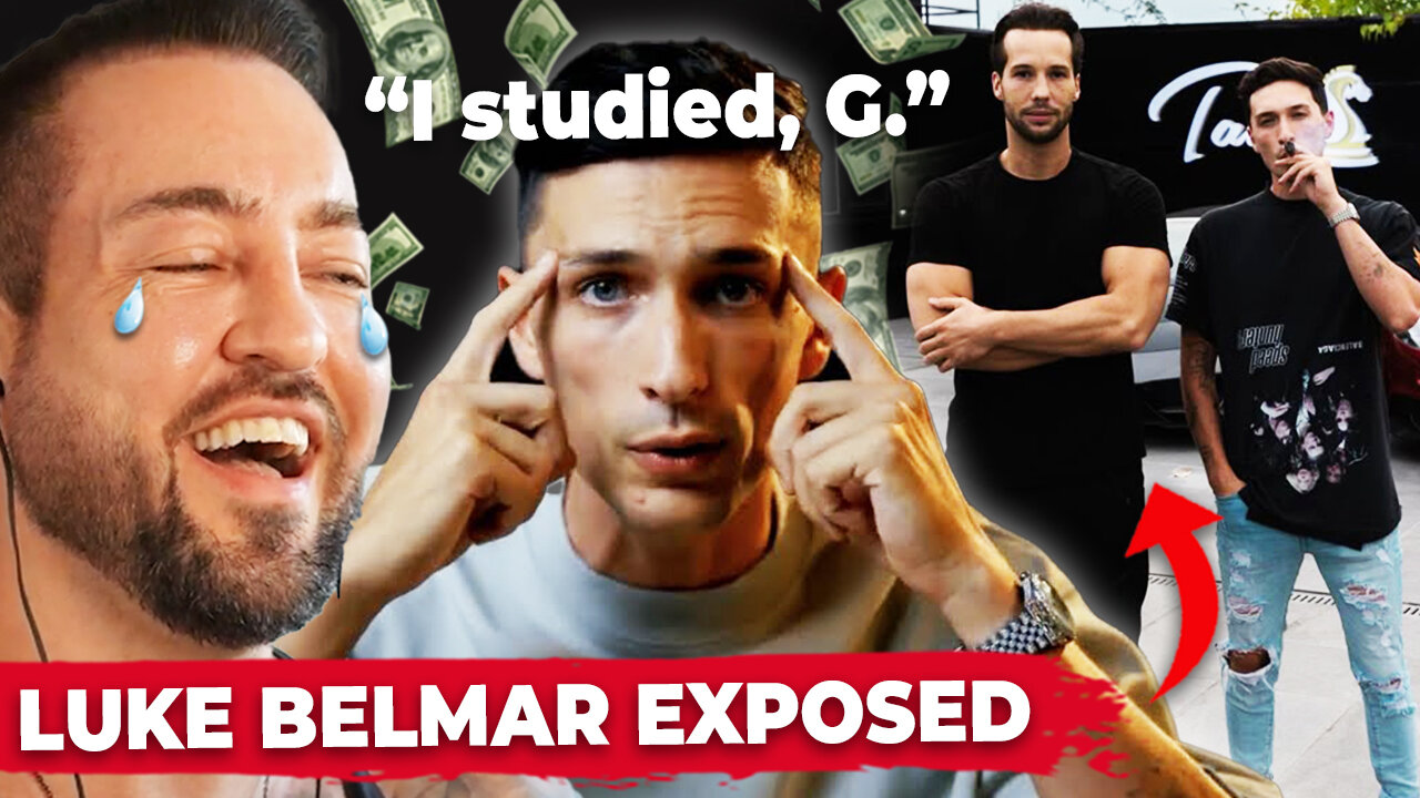 Fake Alpha Male Luke Belmar is a Cringe Tate Clone