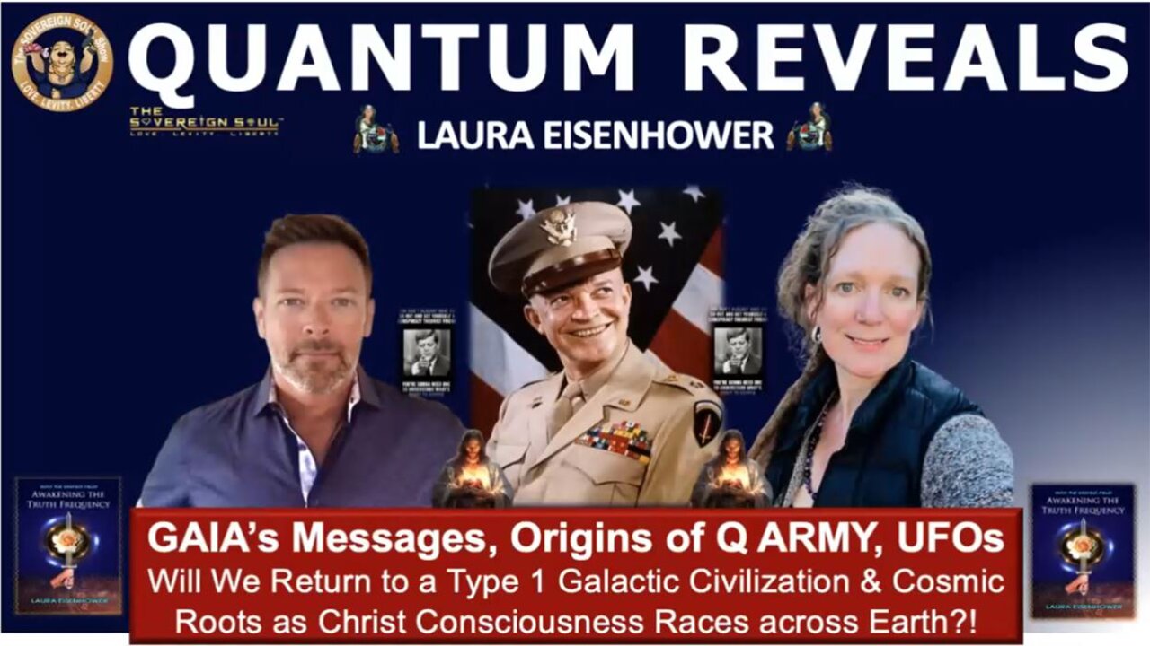 Brad Wozny HUGE Intel Apr 5: "Laura Eisenhower Messages from Gaia! Breaking News By Brad Wozny & Laura Eisenhower"