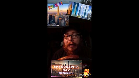 Wednesday. Skyscrapers and cheese on toast.