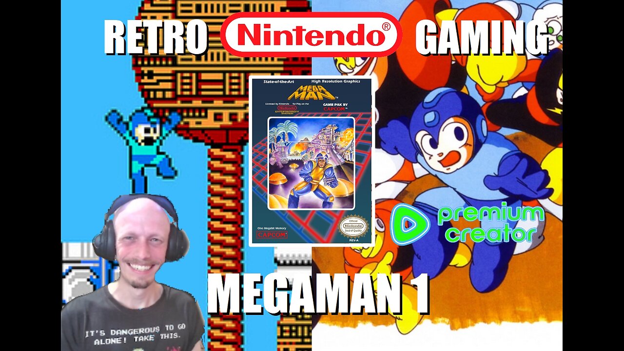 MegaMan 1 (NES): Destroy Dr. Wily's Evil Robots and Restore World Peace with BrightGaming