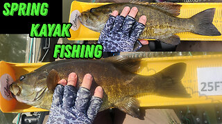 Spring Kayak Fishing the Holston River