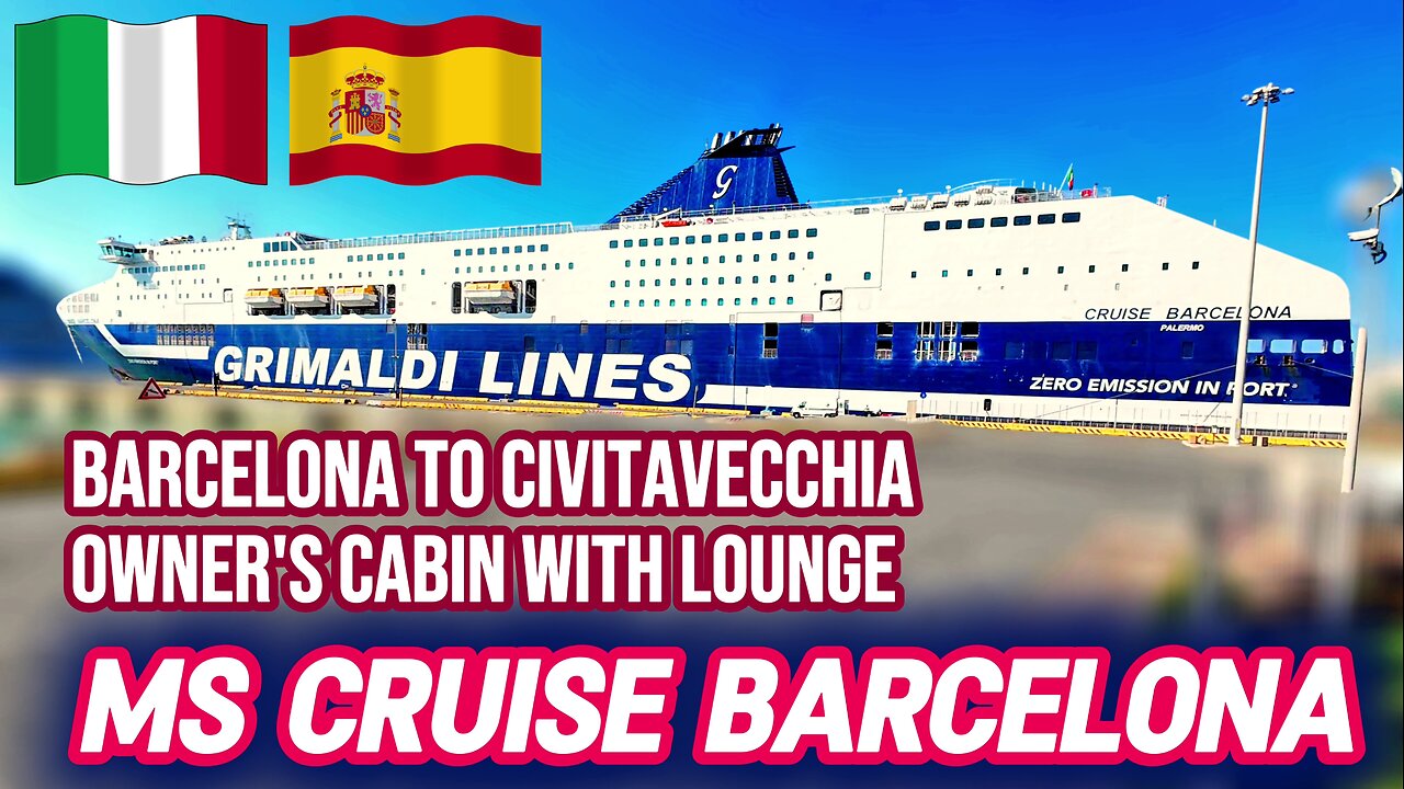 A Mysterious Night on the Mediterranean: Ferry to Barcelona!