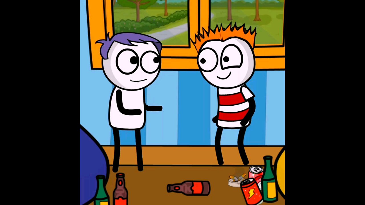 Funny comedy cartoon