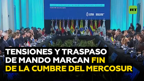 Tensiones entre presidentes y traspaso de mando a Brasil marcaron fin de la cumbre del Mercosur