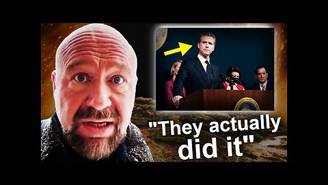 INSANE! Alex Jones just exposed everything about Gavin Newsom and it should concern all of us.