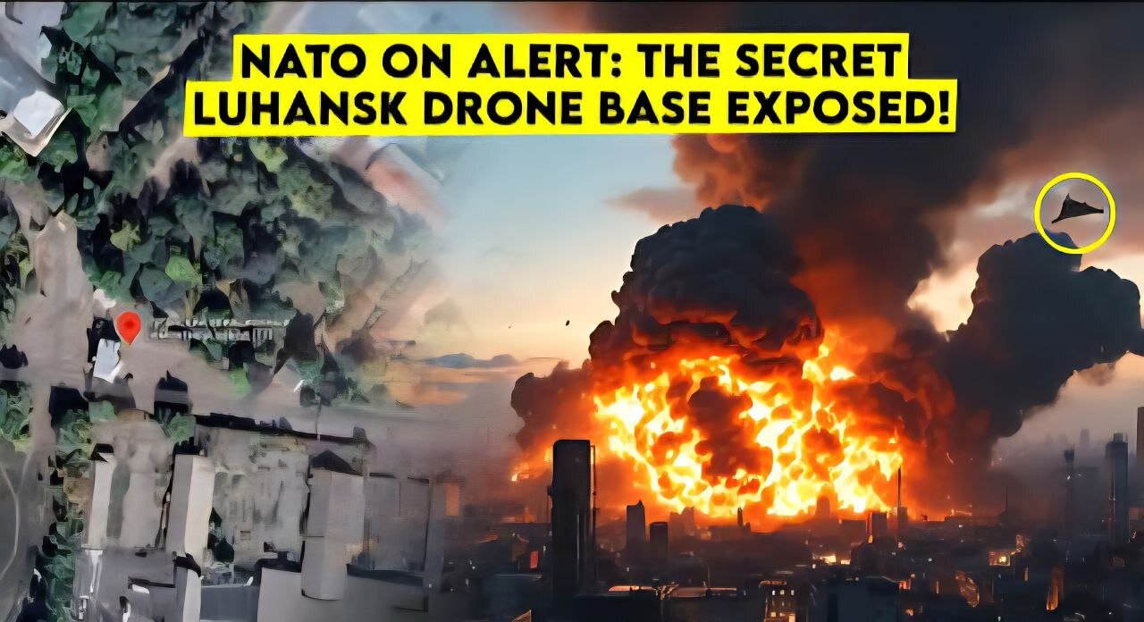 Exposed! Luhansk’s Hidden Drone Base and Its Shocking Secrets