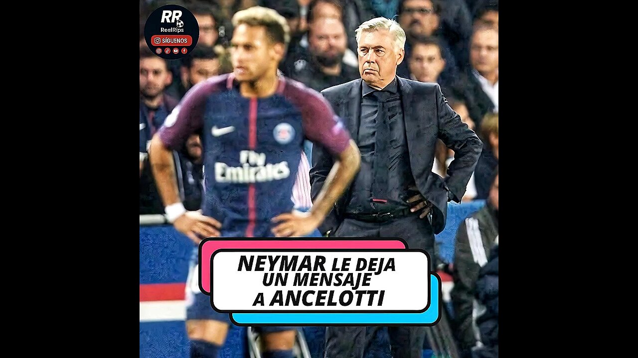 🔥 NEYMAR LE DEJA UN MENSAJE A ANCELOTTI: "NO NECESITO DEMOSTRARLE NADA A NADIE" 🇧🇷⚽