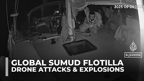 Global Flotilla Attacked by Drones