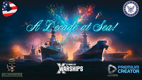 🌊⚔ 💥WOWS 10 YEAR WAR: SINK AXIS & BIRTHDAY BASH LIVE🌊⚔ 💥