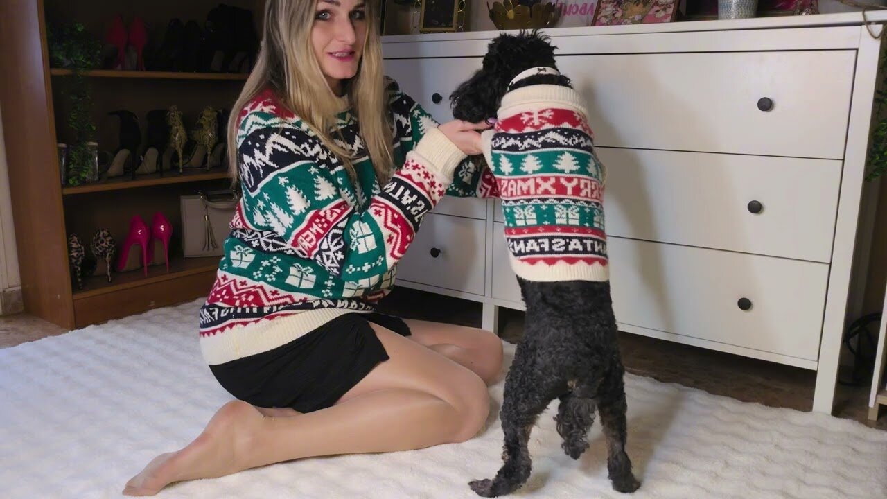 My doggie's Christmas outfit | Winter Collection