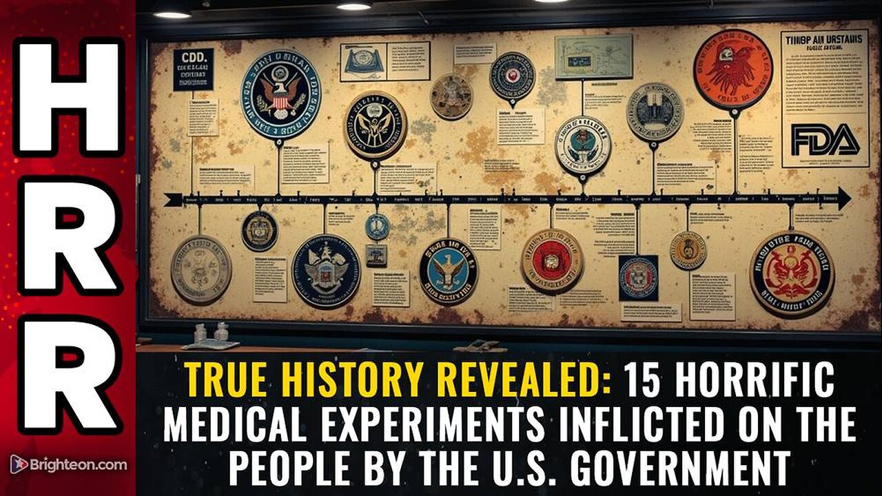 15 horrific MEDICAL EXPERIMENTS Inflicted on the People by the U.S. Government