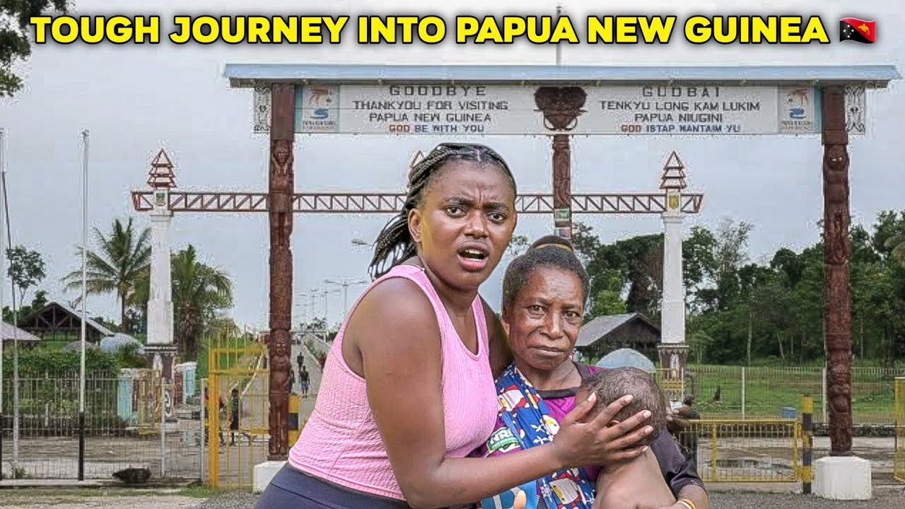I WAS WARN NOT TO CROSS THE LAND BOARDER INTO PAPUA NEW GUINEA TO INDONESIA 🇵🇬🇮🇩