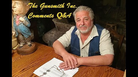 Nelson Ford Answers Comments/Questions, Trigger Weight on Carry 1911's, MIM Parts, S&W Long Actions