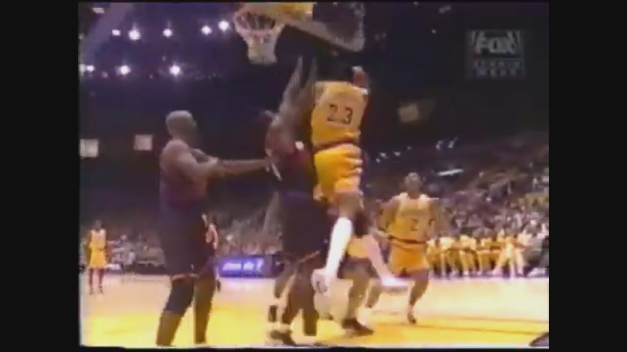 Mario Bennett 18 Points 4 Stl Vs. Suns, 1997-98.