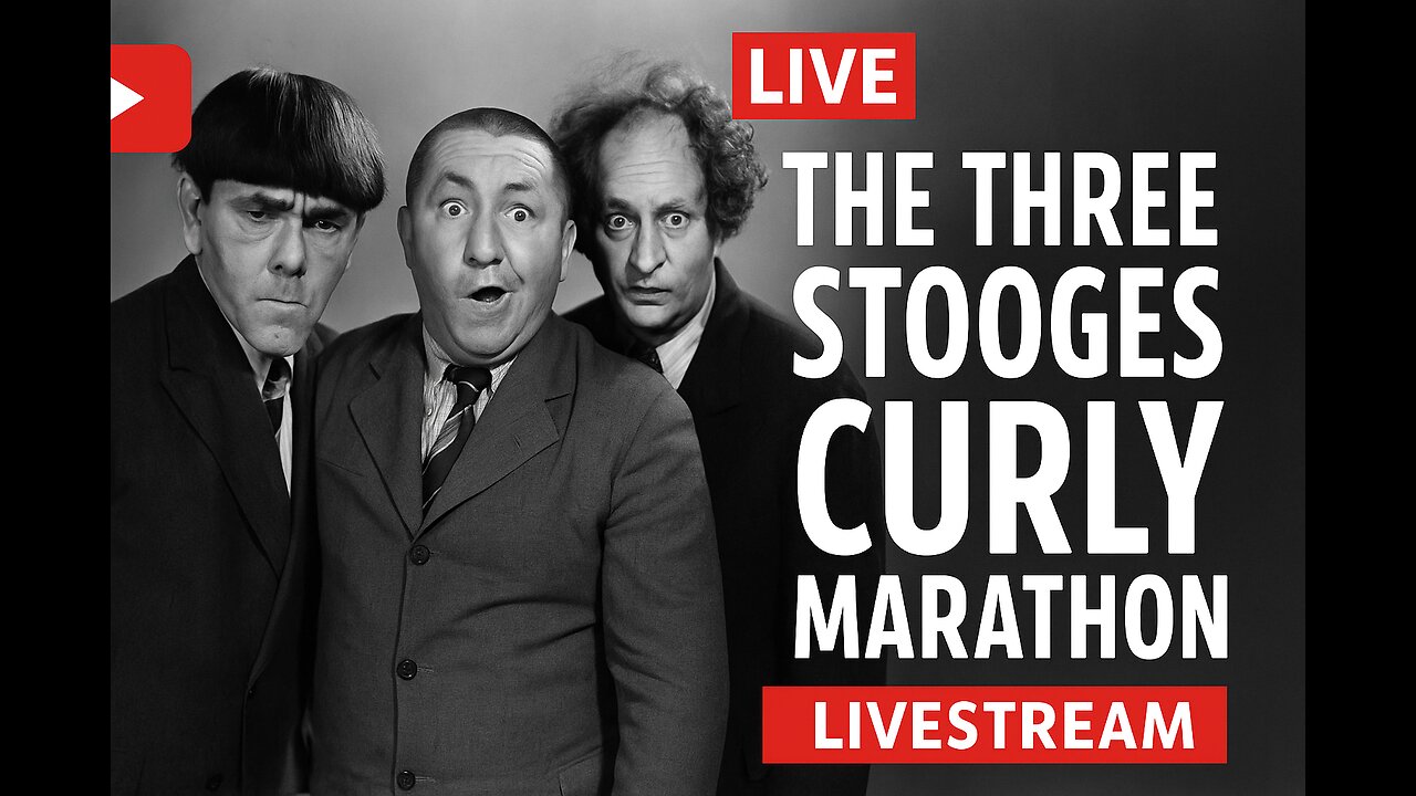 The Three Stooges: ALL CURLY MARATHON!