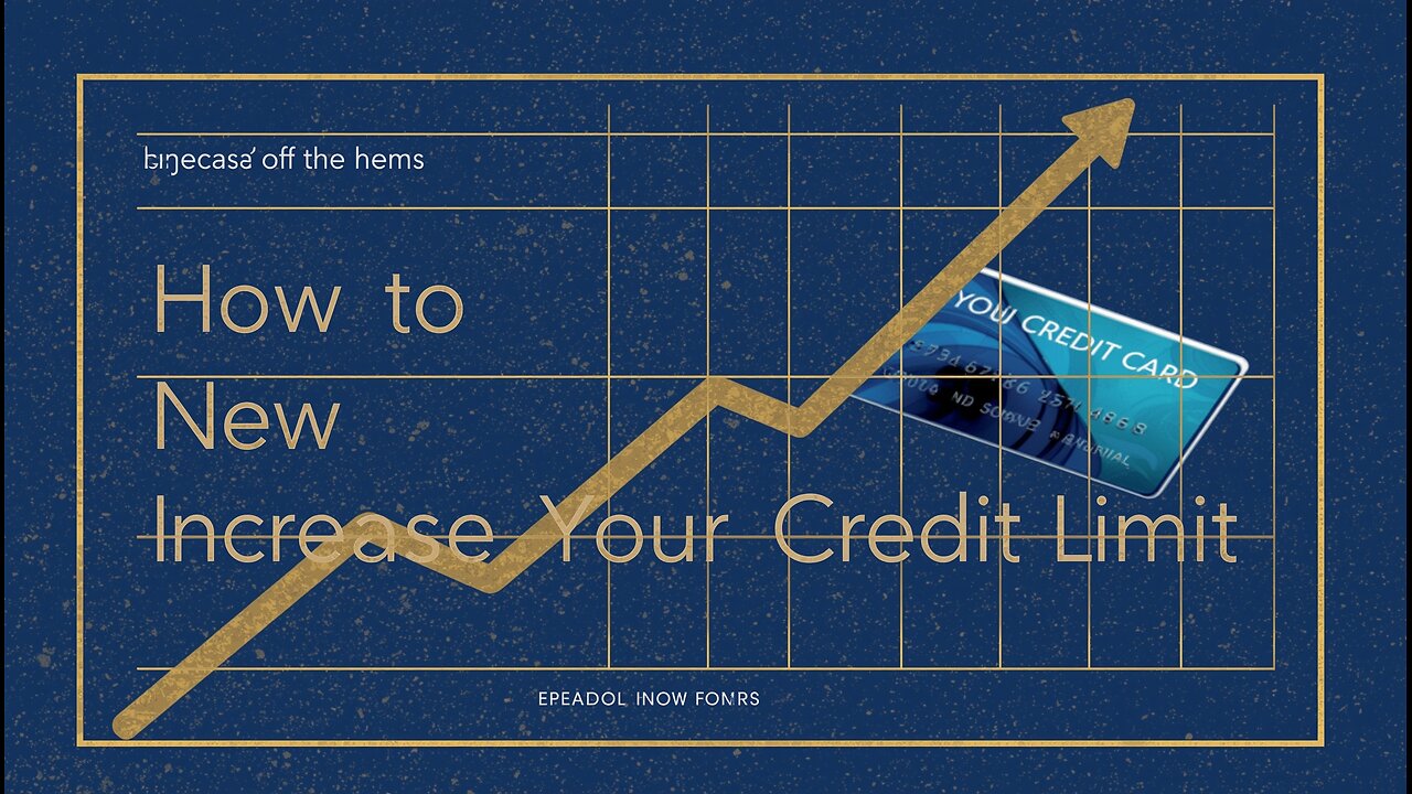 How to Increase Your Credit Card Limit
