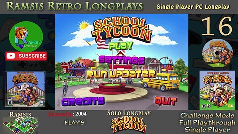 School Tycoon | PC Game | 2004 | Advanced Challenge #7 | Challenge Mode