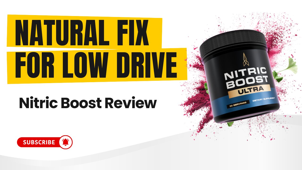 Try This Natural Solution That Actually Works! (Nitric Boost Review)
