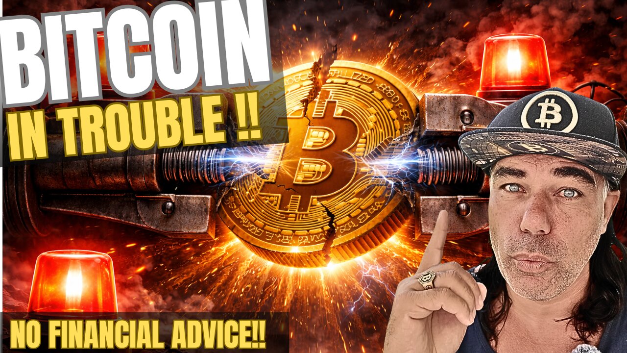BITCOIN IS IN TROUBLE, CHECK ASAP!!!