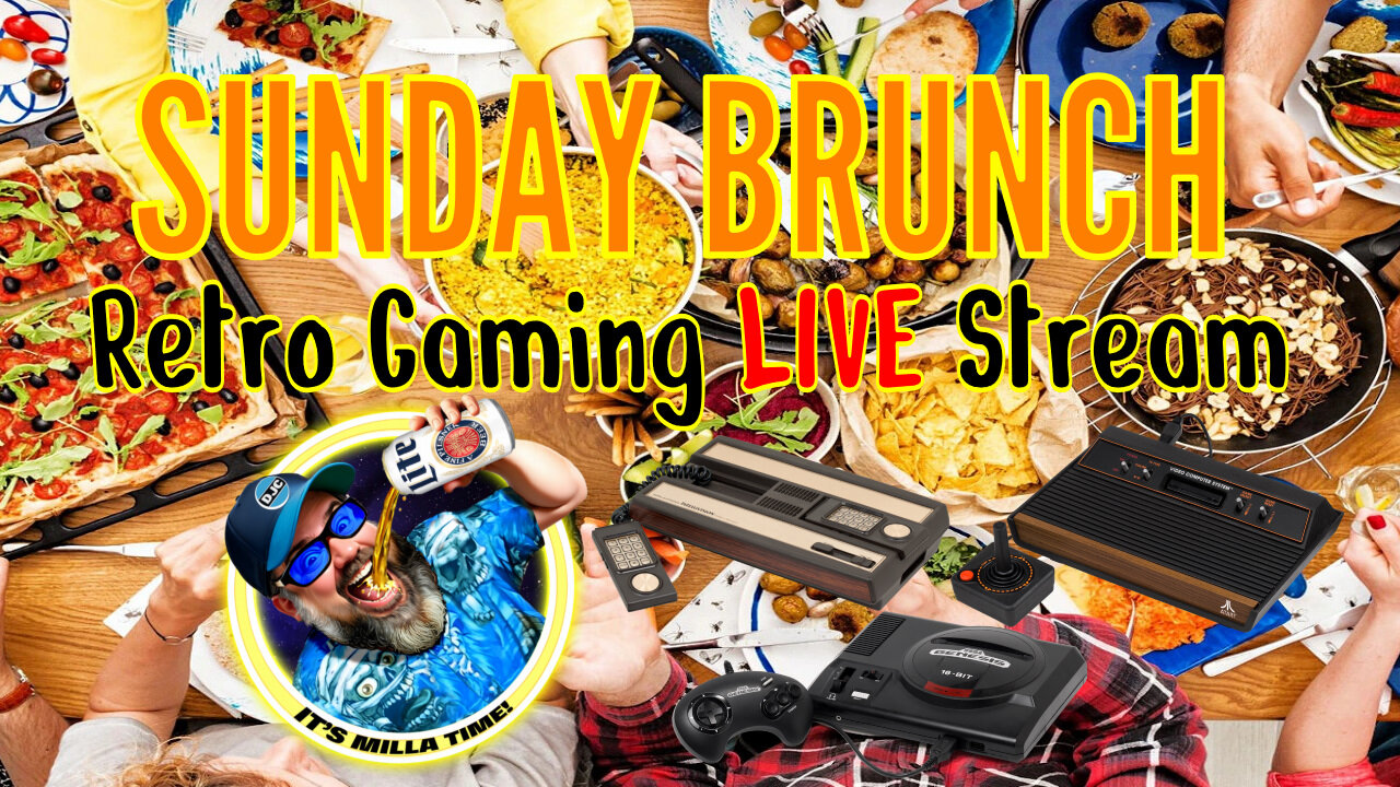 SUNDAY BRUNCH - Retro Gaming LIVE Stream
