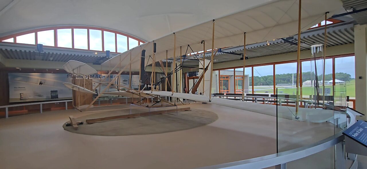 The Tunnell Take #1098 first flight museum and jockeys ridge.