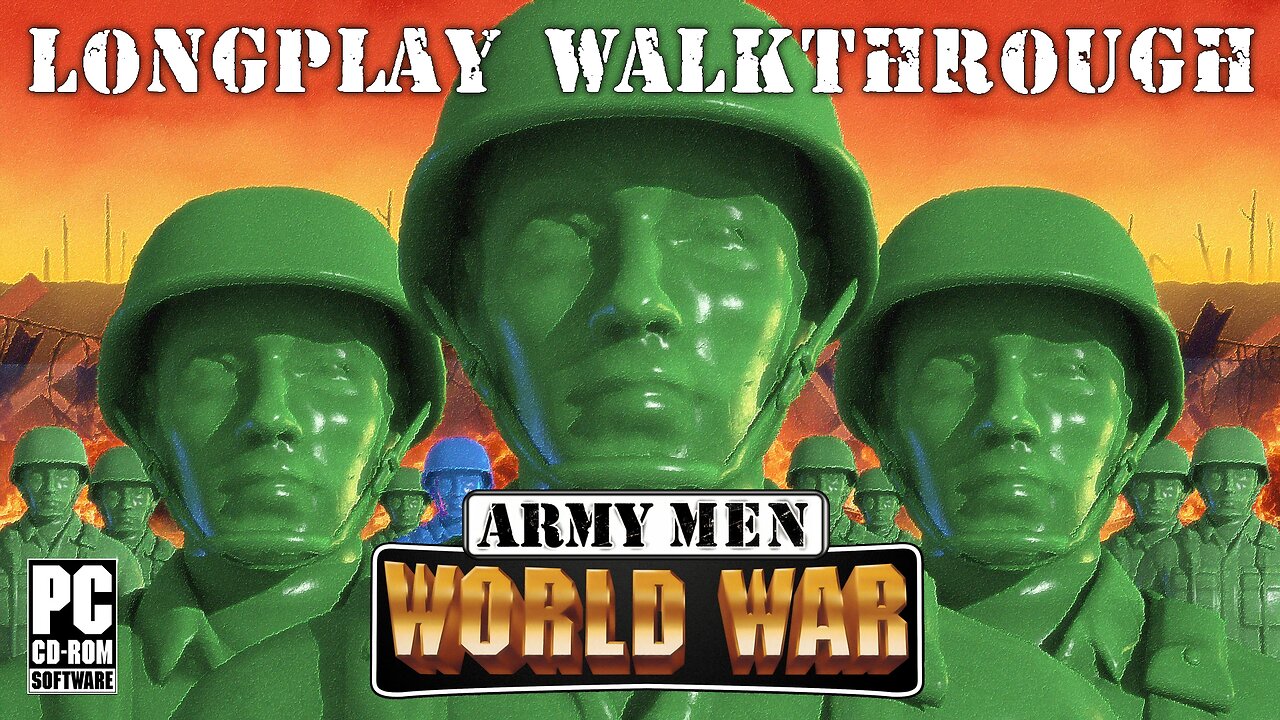 Army Men: World War - PC version - Gameplay Longplay Walkthrough Playthrough Full Game