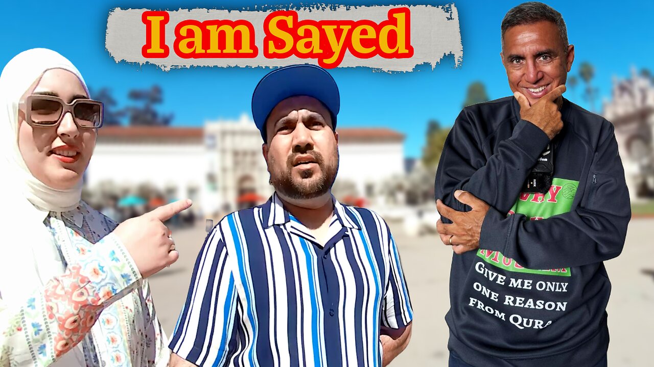 We found a Muslim from Muhammad's lineage.