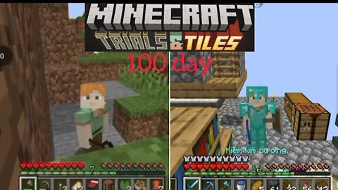Sinh tồn 100 day Minecraft pojavlaucher p1