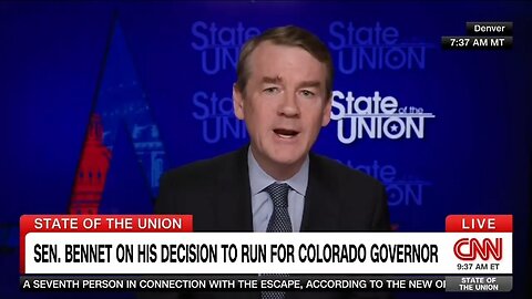 Sen Bennet Can’t Fathom Why Voters Pick Trump to Blow Up D.C. Bubble