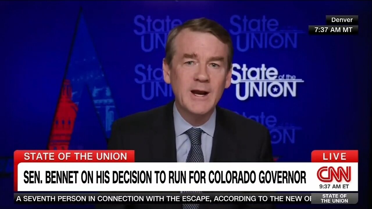 Sen Bennet Can’t Fathom Why Voters Pick Trump to Blow Up D.C. Bubble