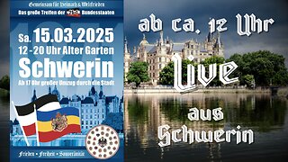 🔶💥LIVE aus Schwerin - Das große Treffen der 25 + 1 Bundesstaaten💥