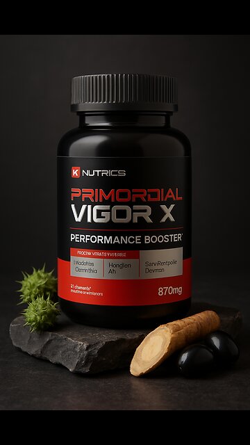PRIMORDIAL VIGOR X: Raw Energy. Real Results