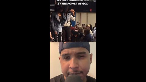 Está joven tiene un demonio 👿 🔥🤯 #religión #jesus #viral #reels #shorts #short #fyp