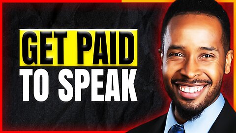 How to Turn Your Content Into Paid Speaking Opportunities | Jahmaal Marshall