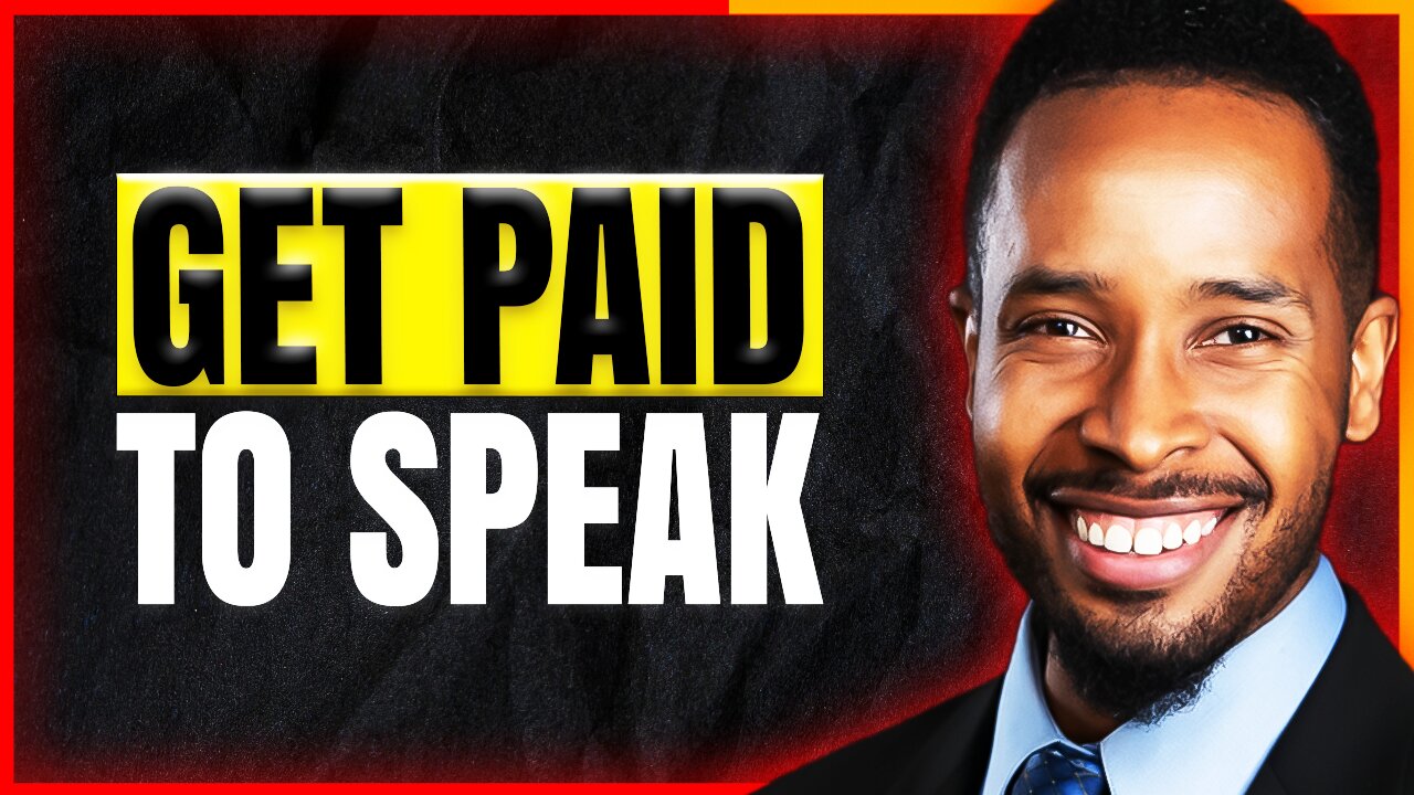 How to Turn Your Content Into Paid Speaking Opportunities | Jahmaal Marshall