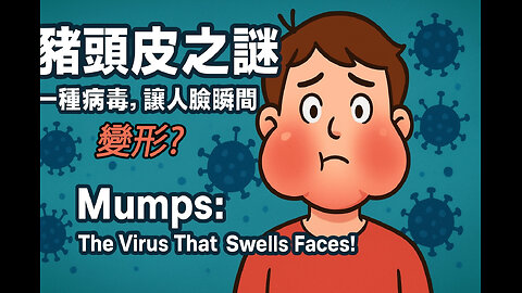 豬頭皮之謎！一種病毒，讓人臉瞬間變形？｜Mumps Explained: The Virus That Swells Faces and Shocks Doctors!