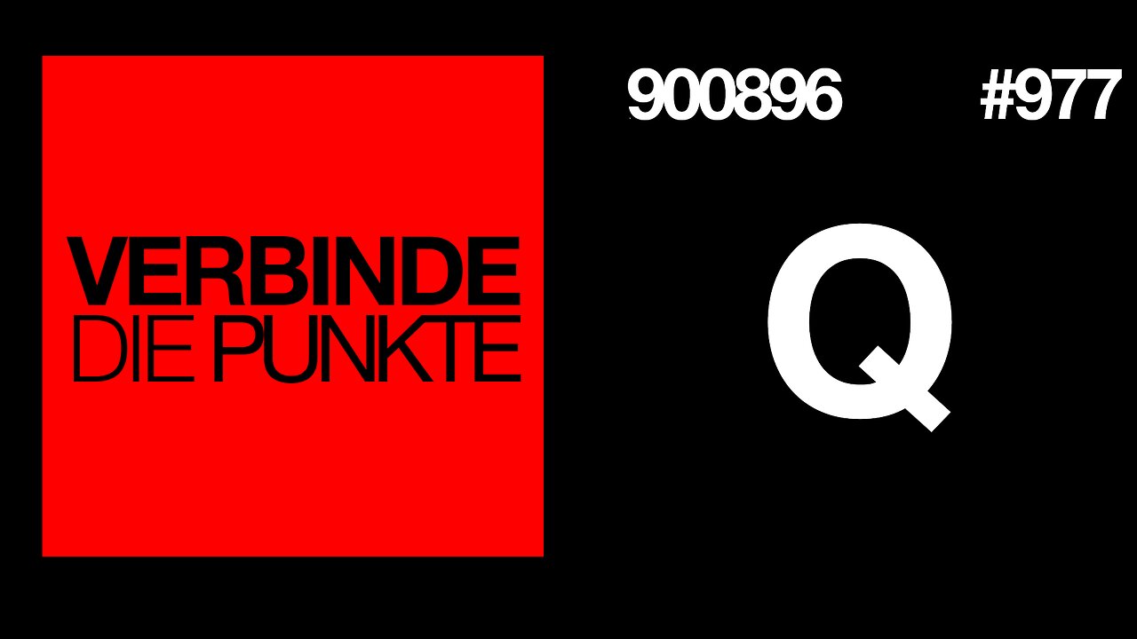 Verbinde die Punkte #977 - Q (900896)